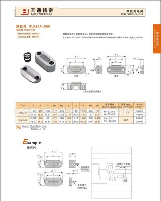 東莞源頭工廠限位夾SLK-50A 質(zhì)優(yōu)價(jià)廉 一件起批非標(biāo)定制